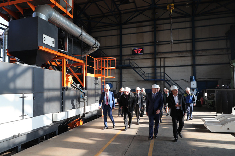 Prime Minister of Belarus Sergei Rumas visited MASHKHIMPROM LLC