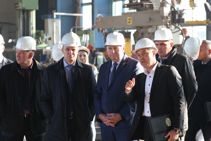Prime Minister of Belarus Sergei Rumas visited MASHKHIMPROM LLC