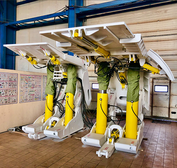 Крепи механизированные ООО 'МАШХИМПРОМ'