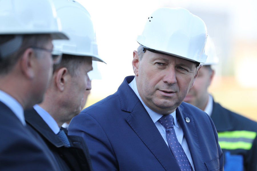 премьер-министр Беларуси Сергей Румас посетил ООО «МАШХИМПРОМ»